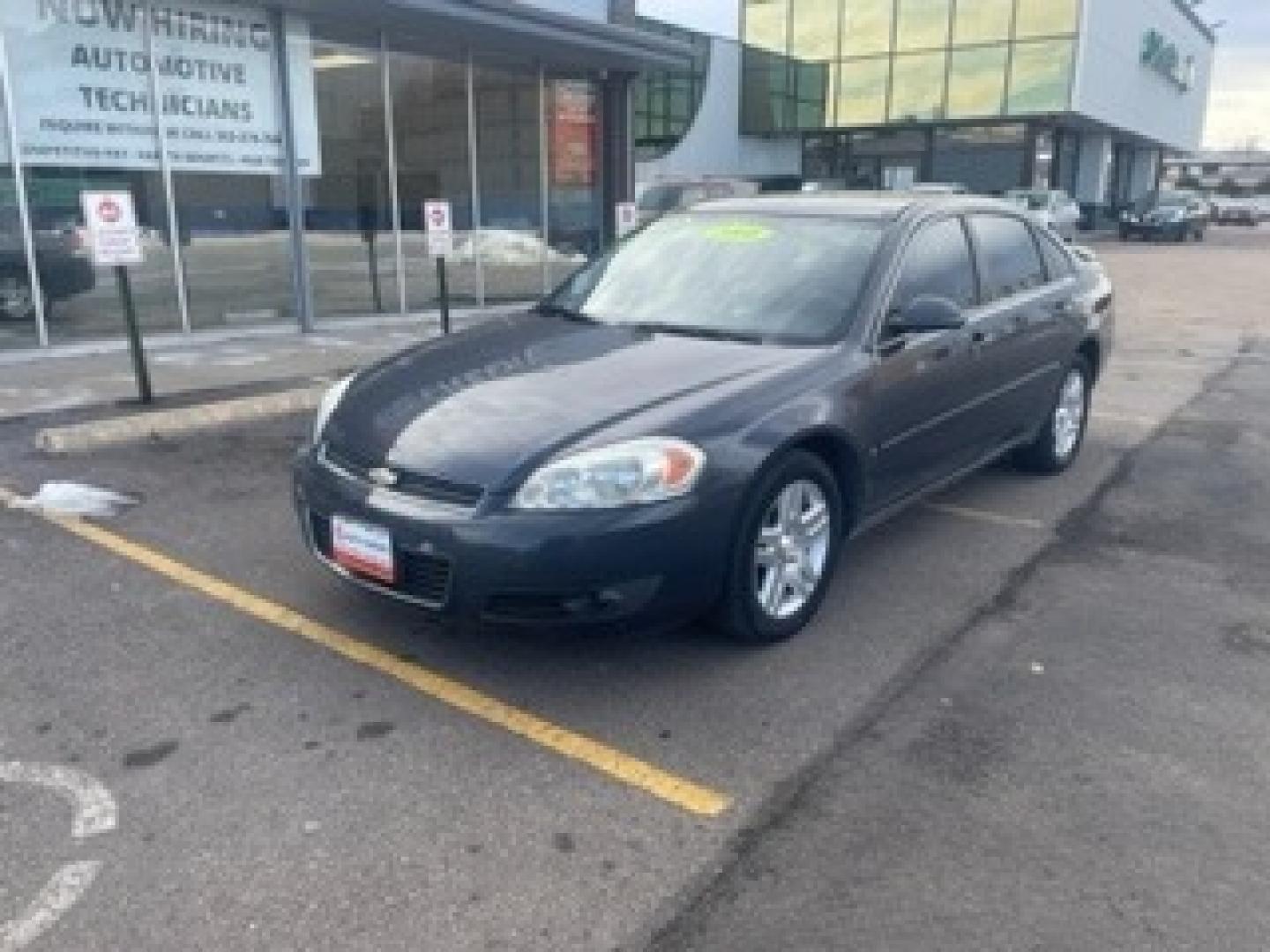 2008 Slate Metallic /Ebony Chevrolet Impala LT (2G1WC583781) with an 3.9L V6 SFI Flex Fuel engine, Automatic transmission, located at 8595 Washington St., Thornton, CO, 80229, (303) 287-5511, 39.852348, -104.978447 - 2008 Chevrolet Impala<br><br>D1 Auto NEVER charges dealer fees! All cars have clean titles and have been inspected for mechanical issues. We have financing for everyone. Good credit, bad credit, first time buyers.<br>Clean CARFAX.<br>Please call or text 303-287-5511 to schedule a test drive or ask a - Photo#1